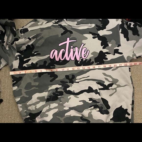 Active Ride Shop Camo Jacket Mens Size M/L - Picture 6 of 8
